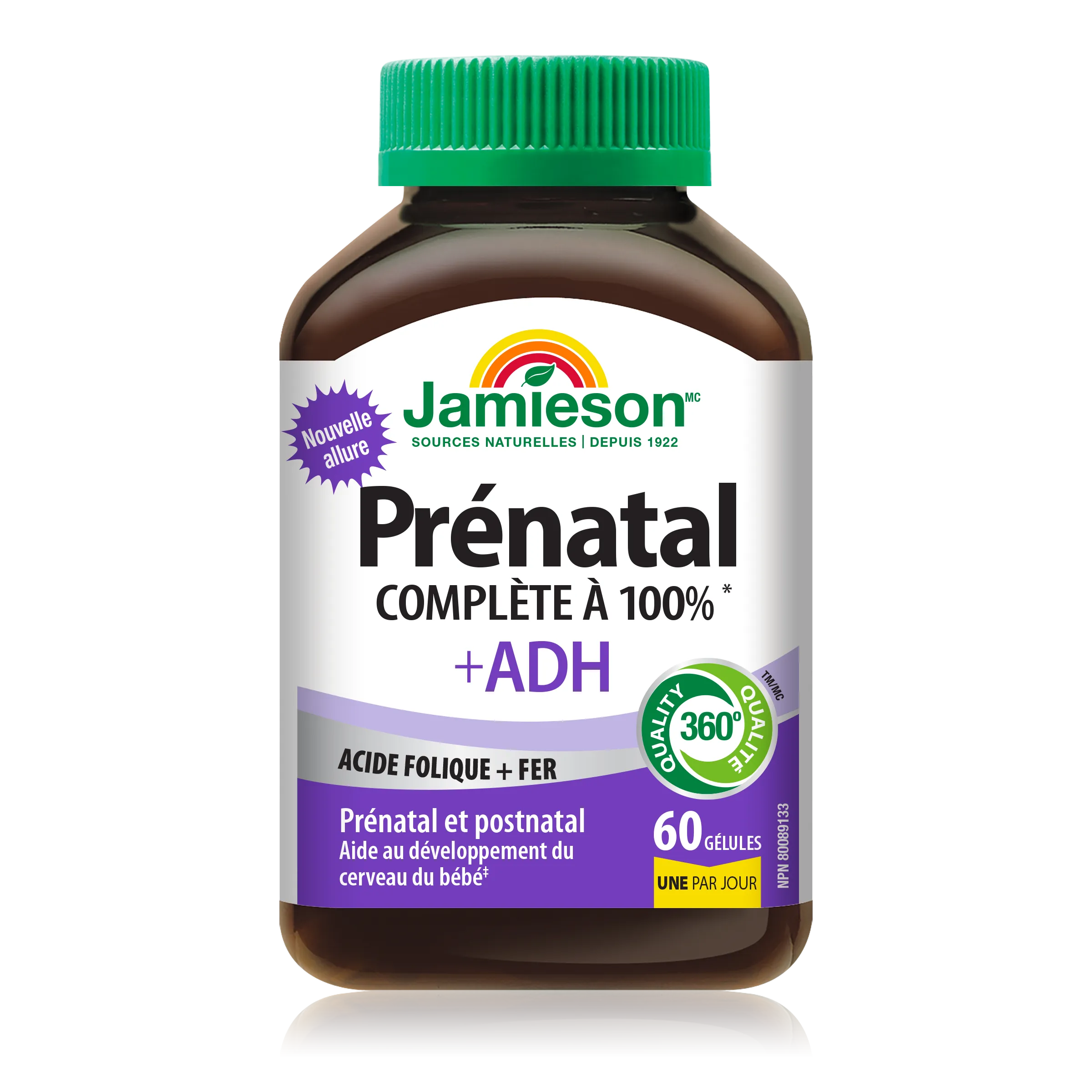 100% Complete Prenatal Multivitamin with DHA