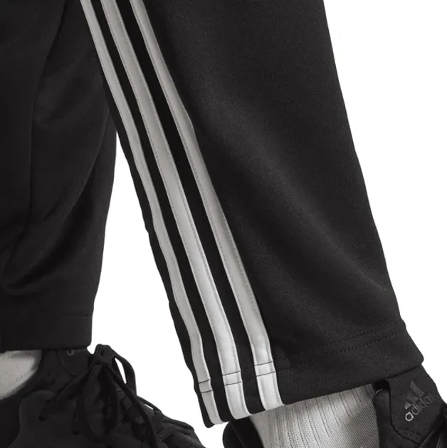 ADIDAS 3-STRIPES WOVEN MEN'S TRACK PANTS BLACK