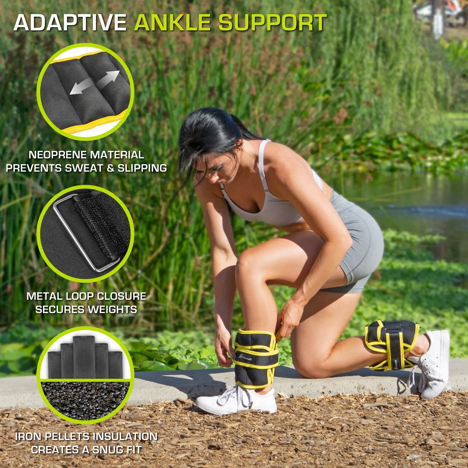 Adjustable Ankle Weights