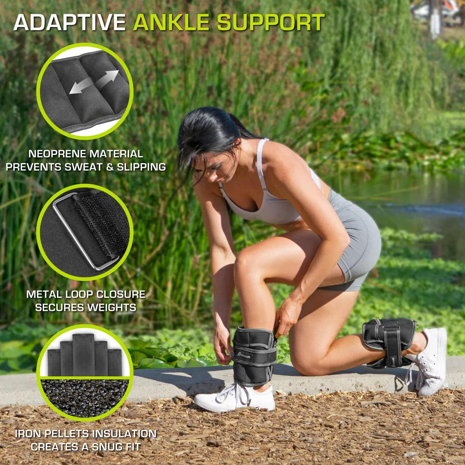 Adjustable Ankle Weights