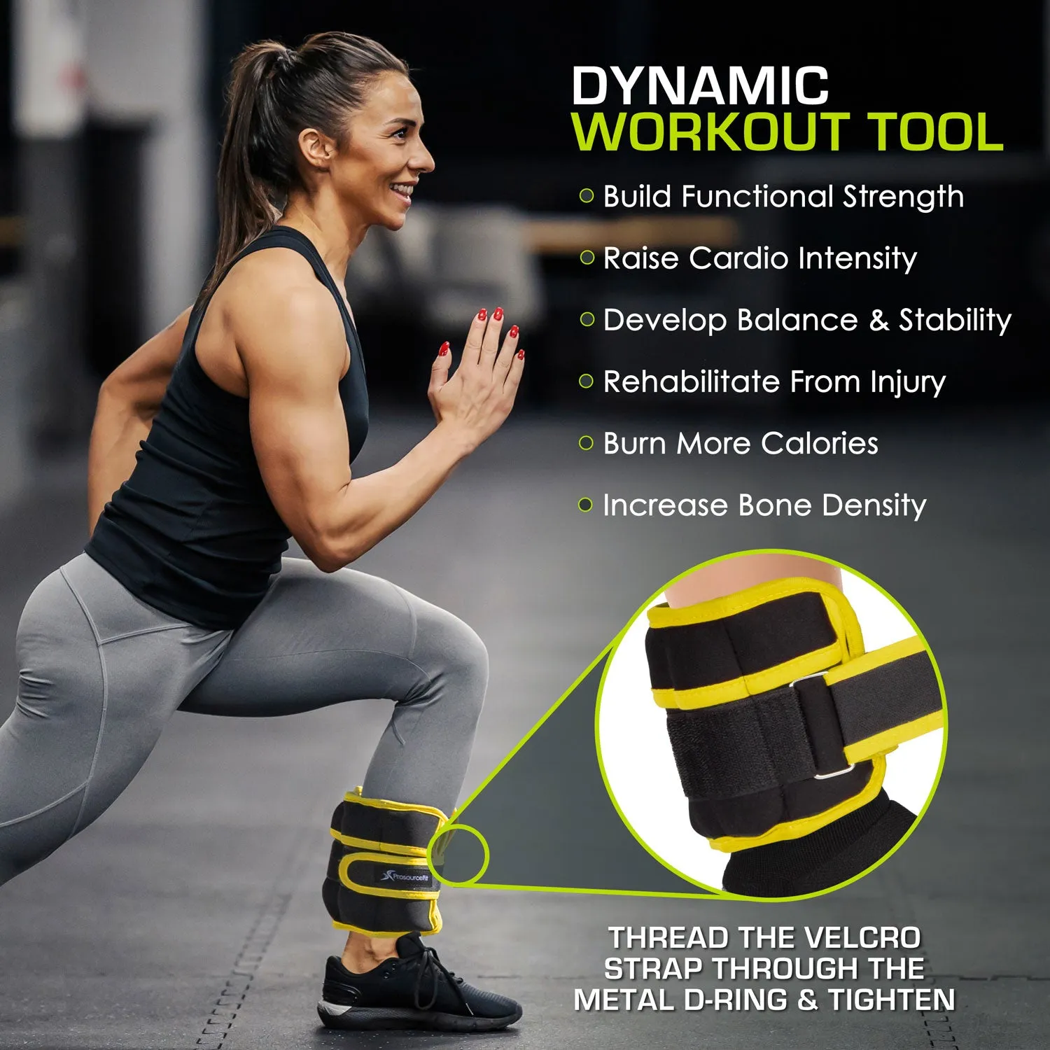 Adjustable Ankle Weights