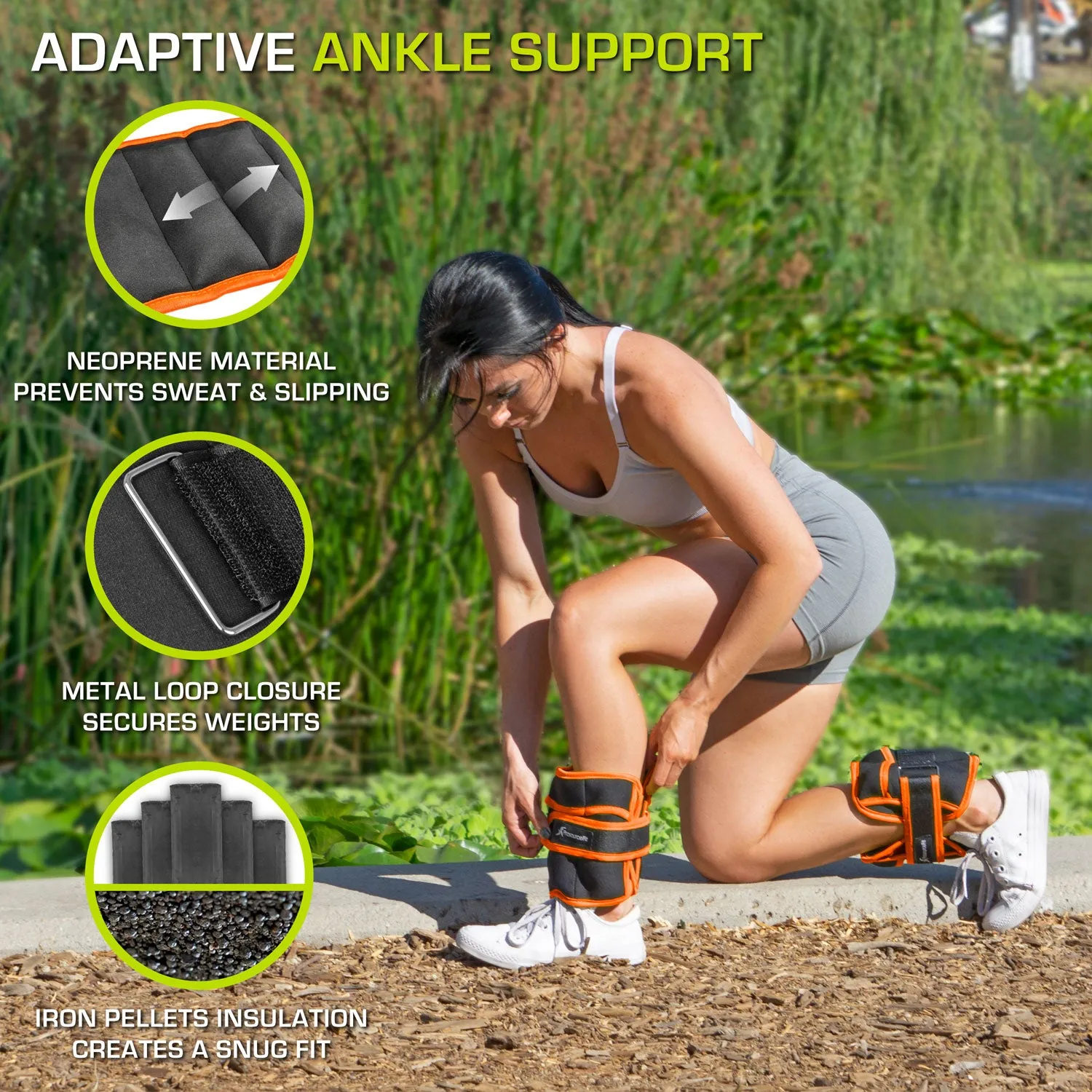 Adjustable Ankle Weights