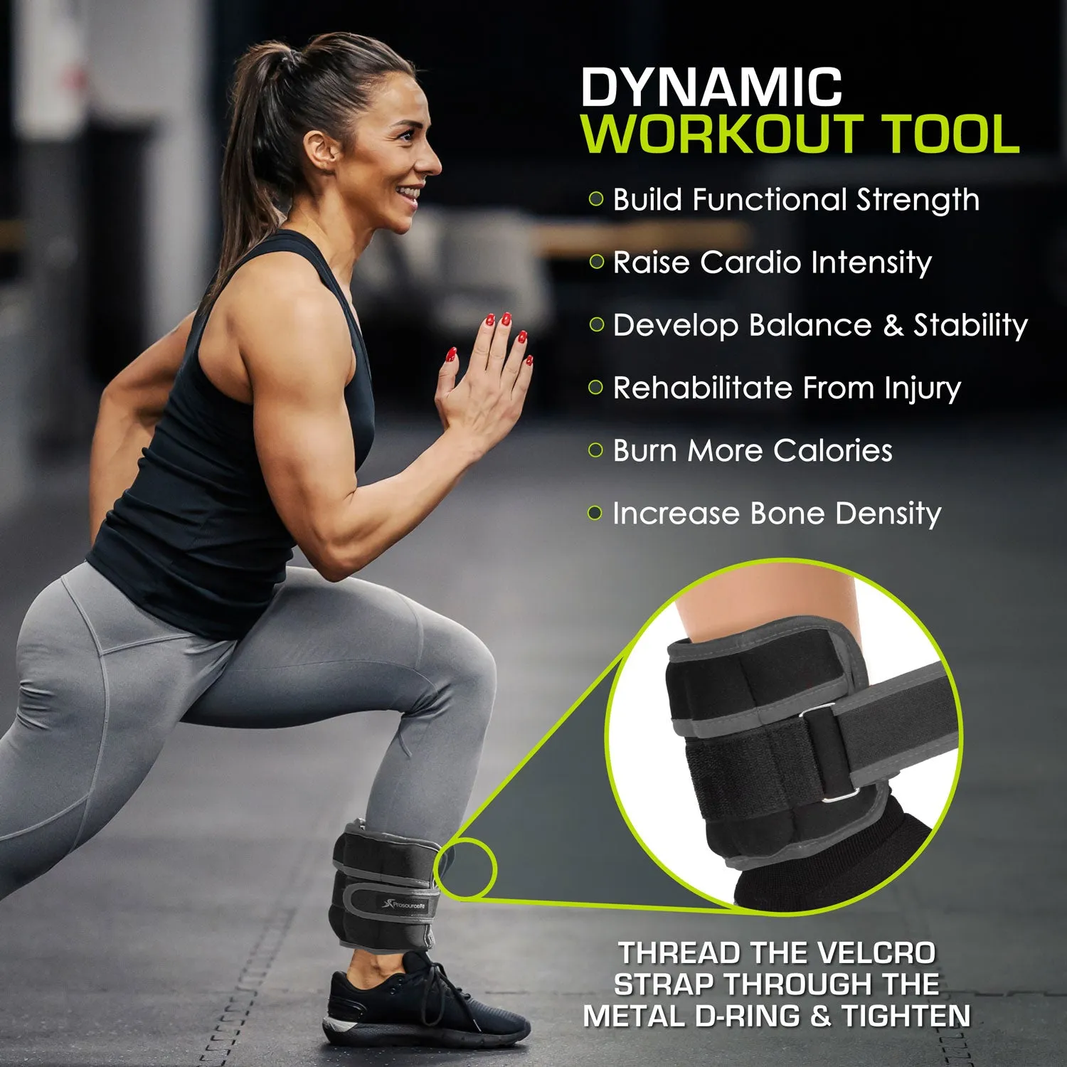 Adjustable Ankle Weights