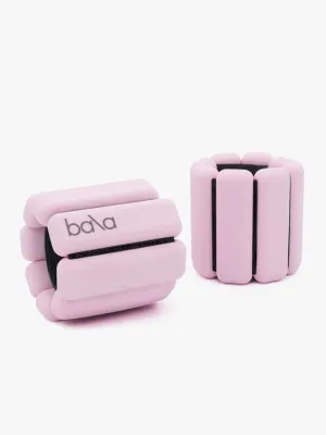 Bala 1lb Ankle/Wrist Bangle Weights - Blush