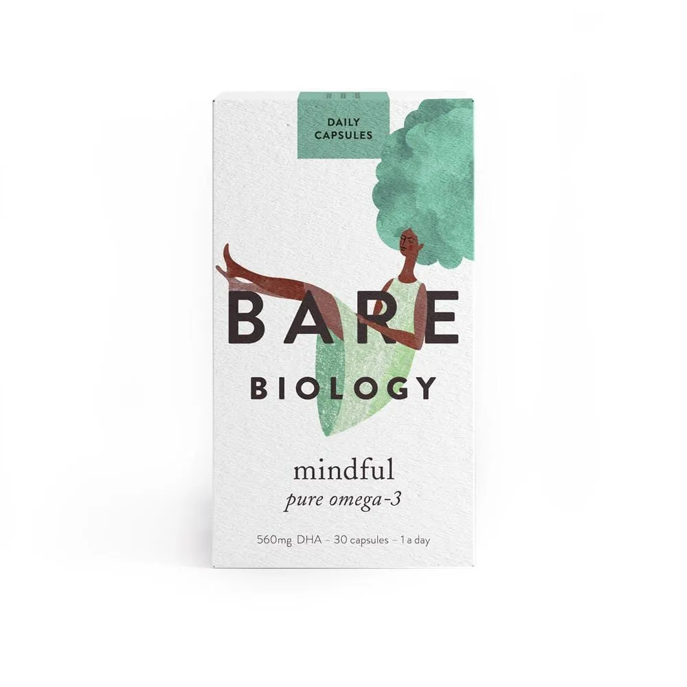 Bare Biology Mindful Pure Omega-3, 30 Capsules