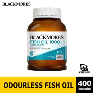 Blackmores Odourless Fish Oil 1000mg 400cap New Packaging