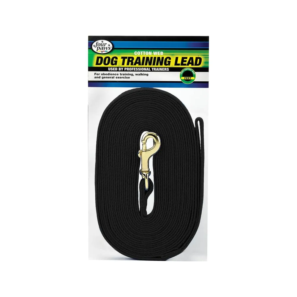 Cotton Web Dog Training Lead