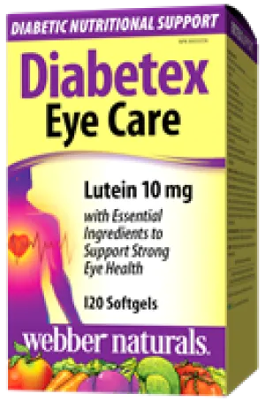 Diabetex Eye Care, Omega-3, Lutein & Antioxidants, 120 softgels