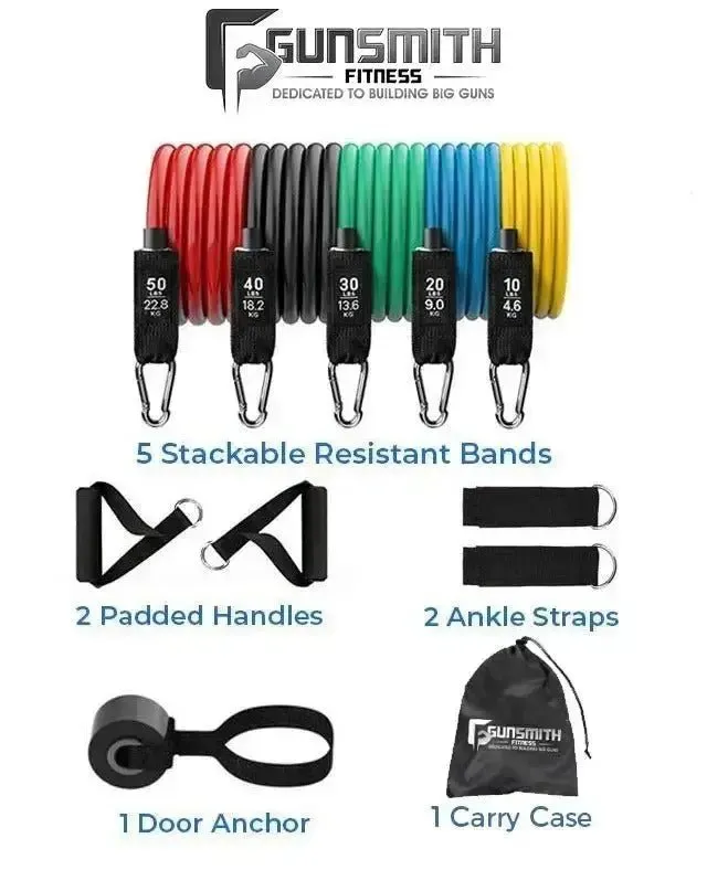 Door Resistance Bands (11 Piece Set)