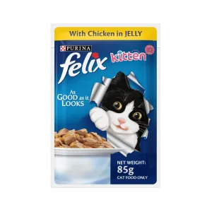 FELIX KITTEN CHICKEN JELLY