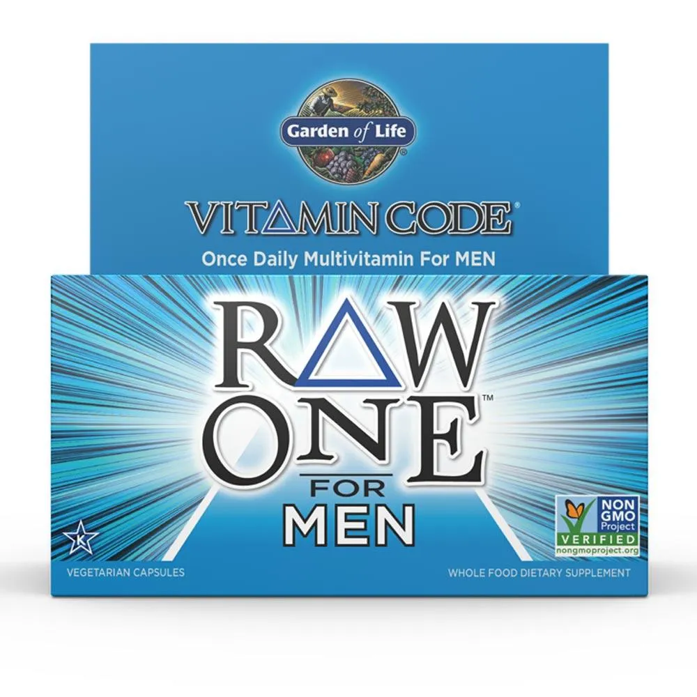 Garden of Life Vitamin Code Raw One for Men 30 Caps