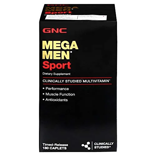 GNC Mega Men Sport Multivitamin 180 Count