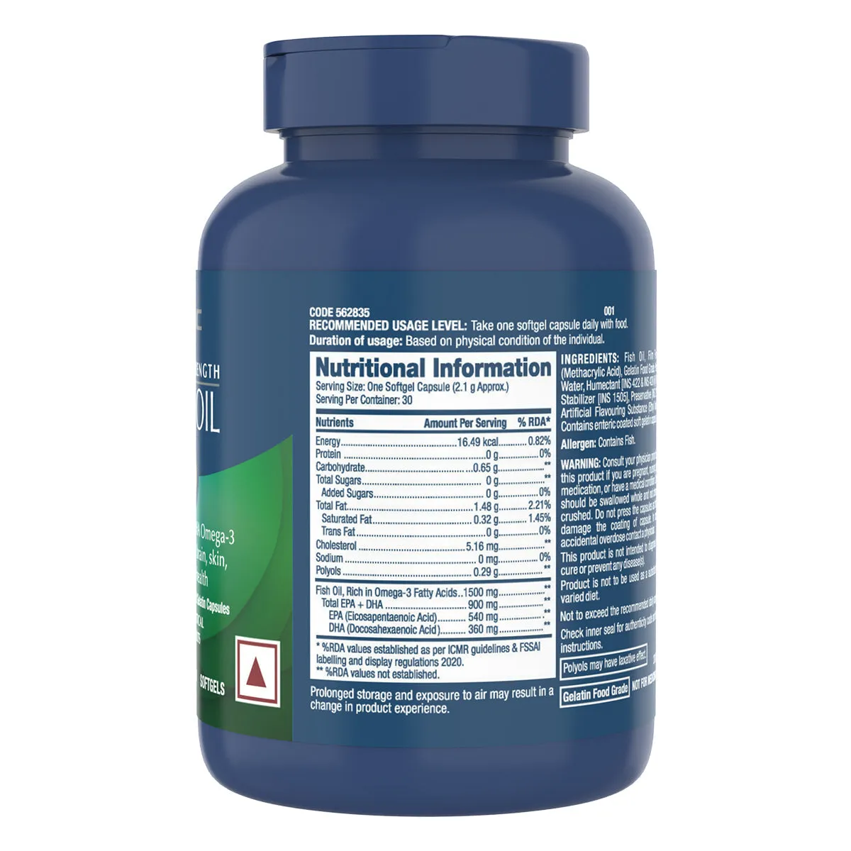 GNC Womens One Daily Multivitamin   Triple Strength Fish Oil