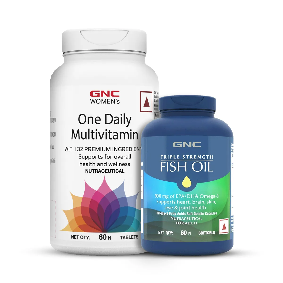 GNC Womens One Daily Multivitamin   Triple Strength Fish Oil