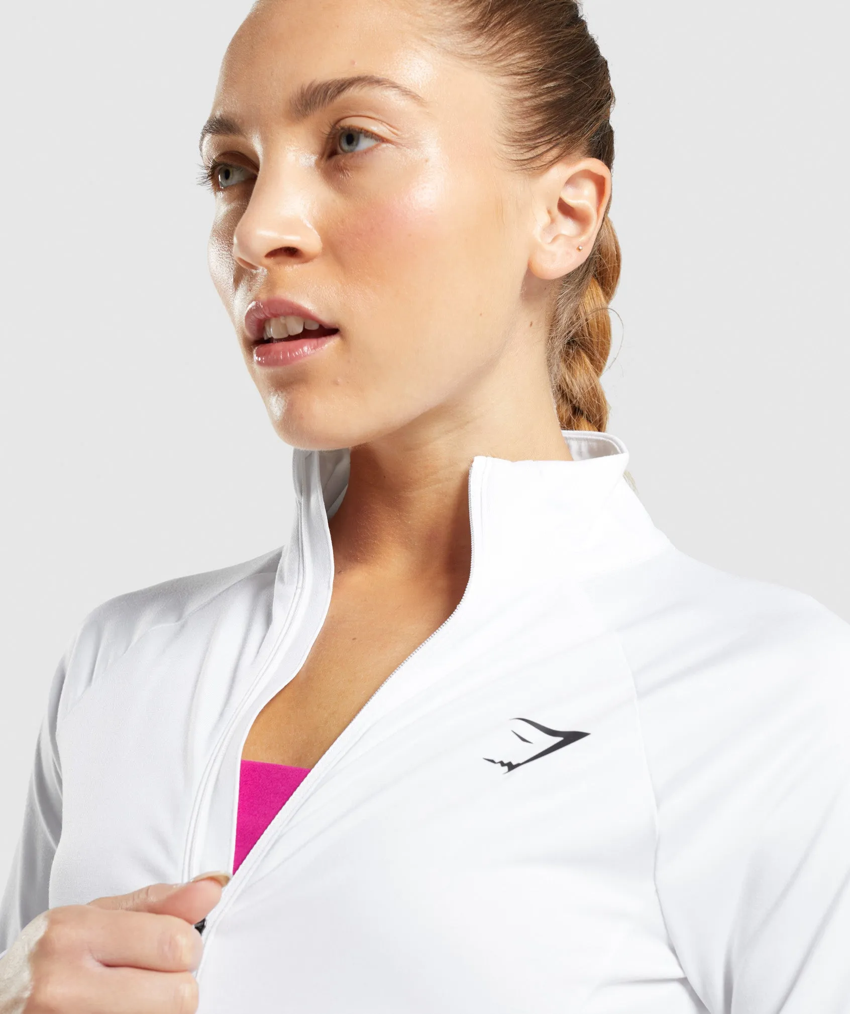 Gymshark Training Jacket - White