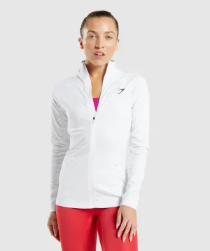 Gymshark Training Jacket - White