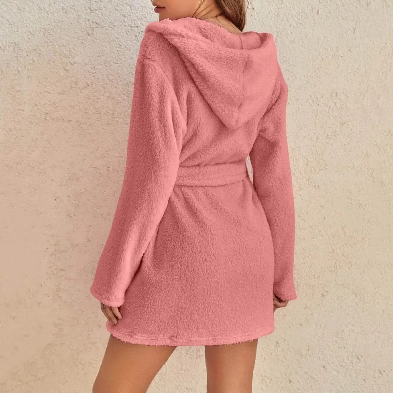 Hooded Bathrobe