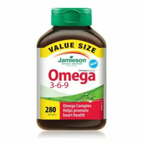 Jamieson Omega 3-6-9. 280 SG