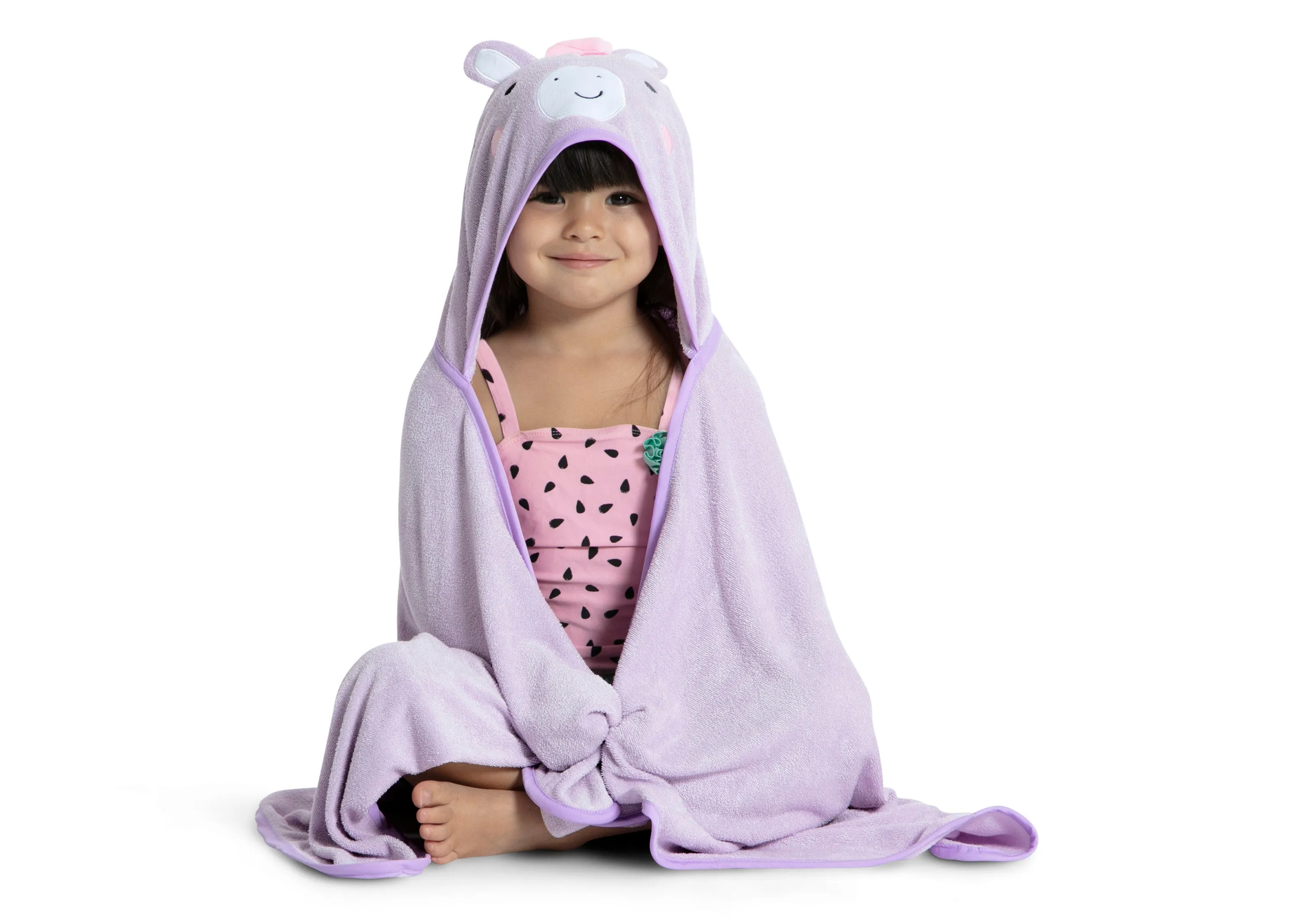 Kids Hooded Bath Towel with Pockets