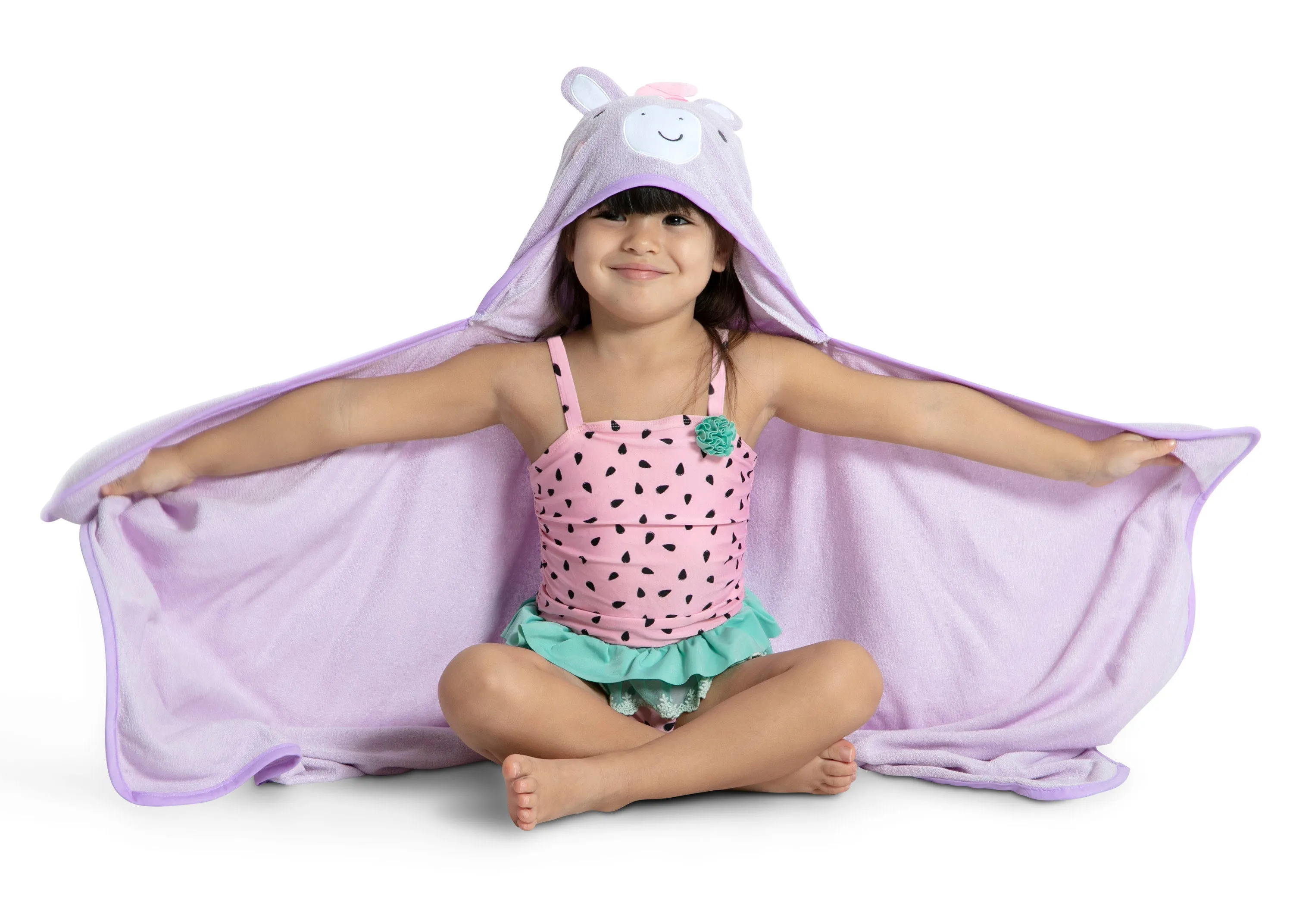 Kids Hooded Bath Towel with Pockets