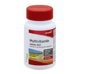 Leader Multivitamin Adult 50  Caplets 30ct