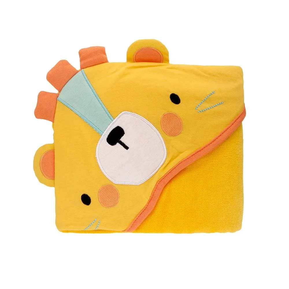 Lion Yellow Animal Hooded Towel