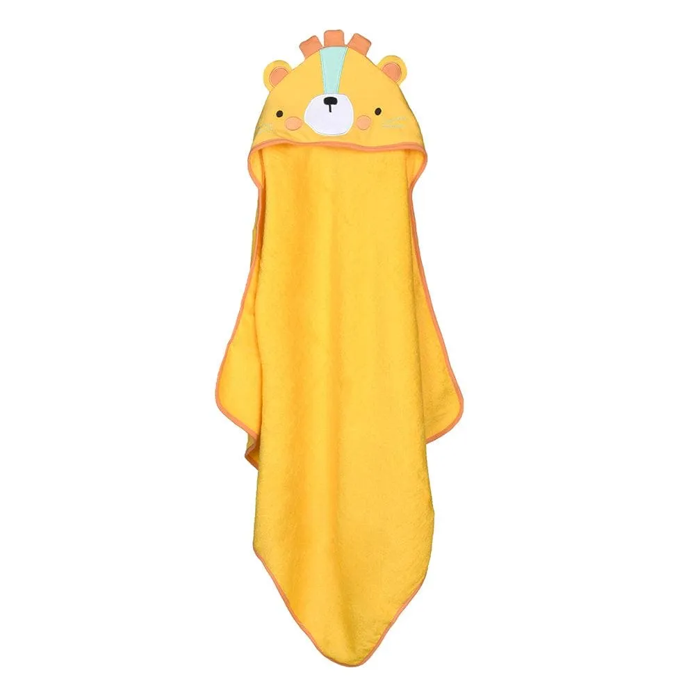 Lion Yellow Animal Hooded Towel