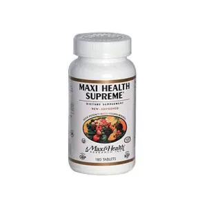 Maxi Health Supreme Vit And Min - 180 Tablets