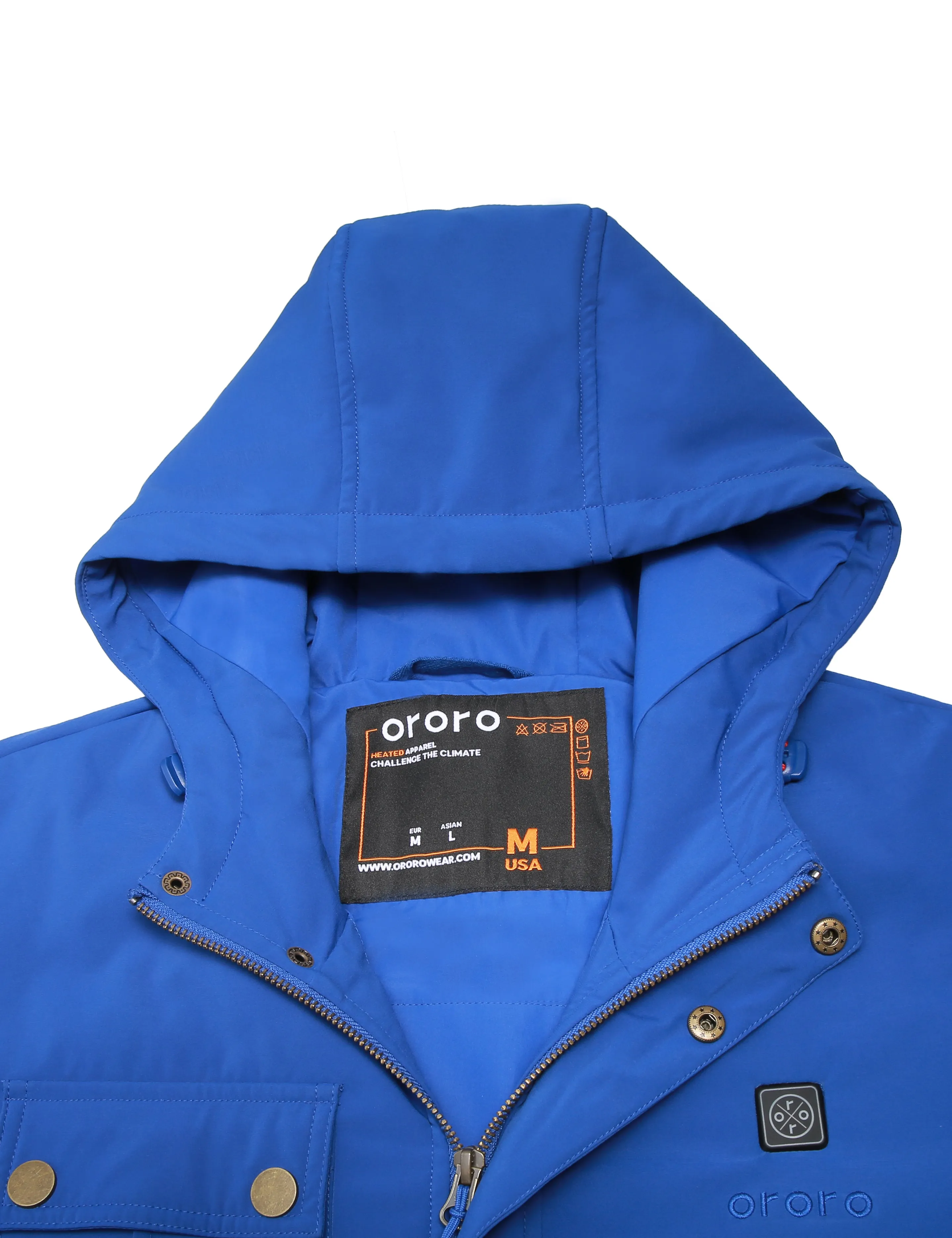 Men's Heated Hooded Jacket