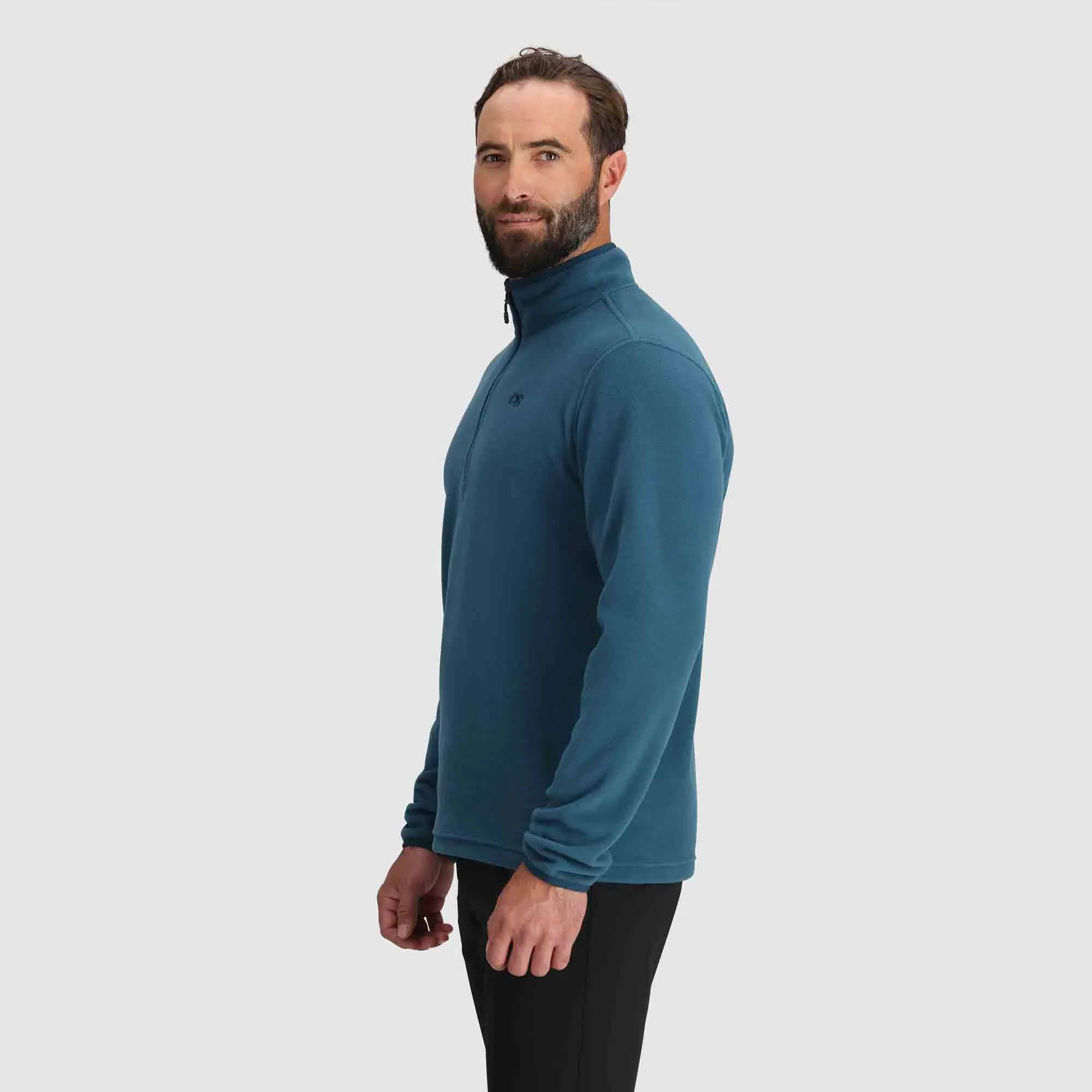 Mens Polartec 100 Quarter Zip Fleece Top