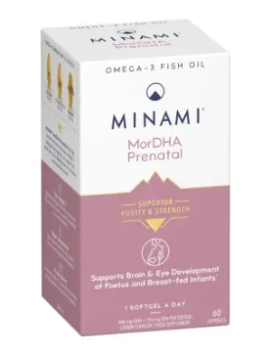 Minami Nutrition MorDHA Prenatal 60 Capsules