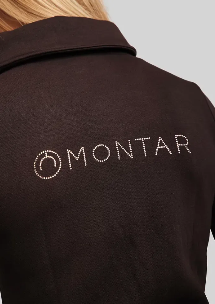 Montar MoNaja Rosegold Full Zip Brushed Sweat Jacket