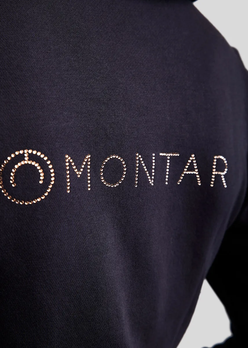 Montar MoNaja Rosegold Full Zip Brushed Sweat Jacket