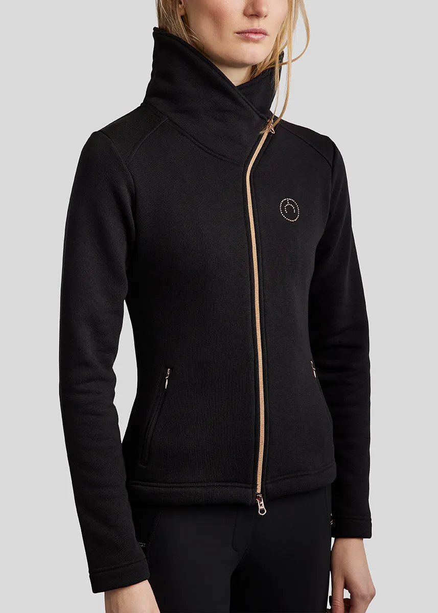 Montar MoNaja Rosegold Full Zip Brushed Sweat Jacket