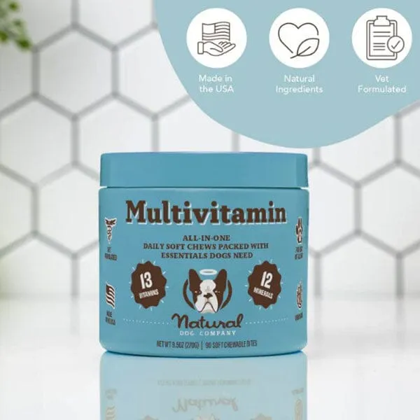 NATURAL DOG COMPANY - Multivitamins Supplements - 90 Chews