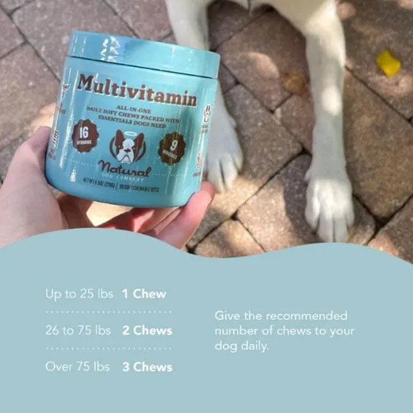 NATURAL DOG COMPANY - Multivitamins Supplements - 90 Chews