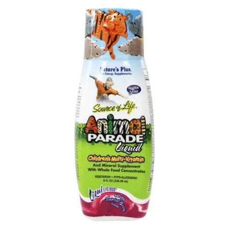 Nature's Plus Animal Parade 8 oz Liquid Multivitamin Children