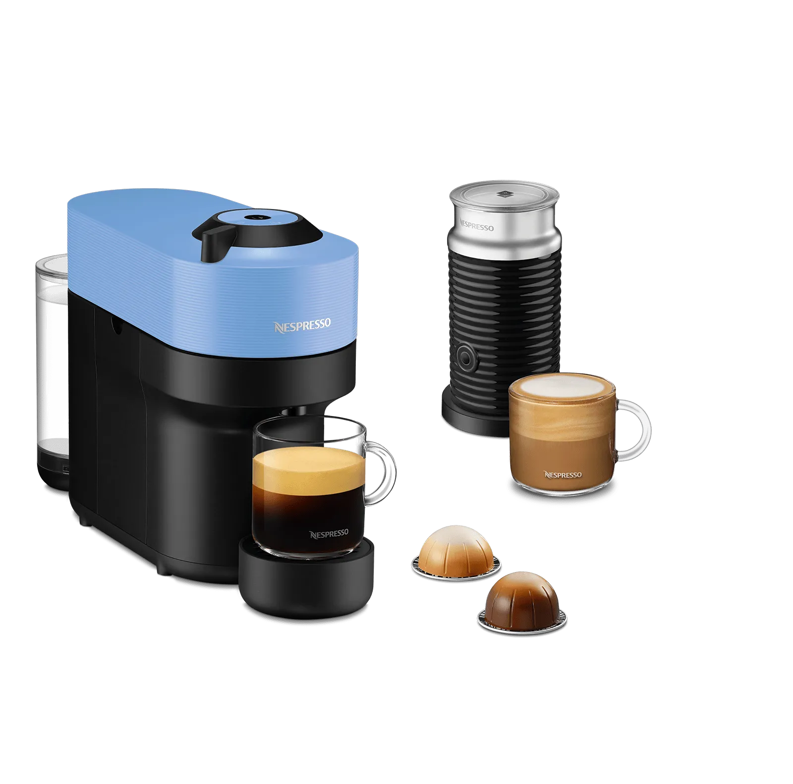 Nespresso Vertuo Pop Blue Coffee Machine