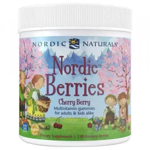 Nordic Naturals Berries Cherry Berry 120 Gummies