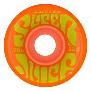 OJ "Super Juice" Skateboard Wheels (Orange/Green--Mini 55mm | 78a)