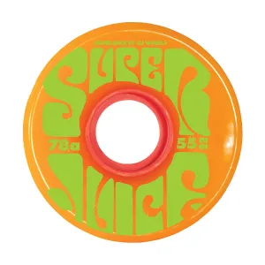 OJ Wheels Mini Super Juice Orange/Green Logo 78A 55mm