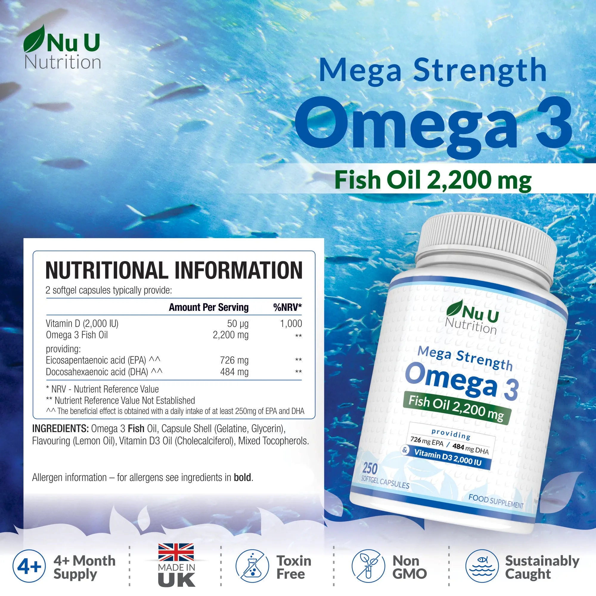 Omega 3 & Vitamin D3