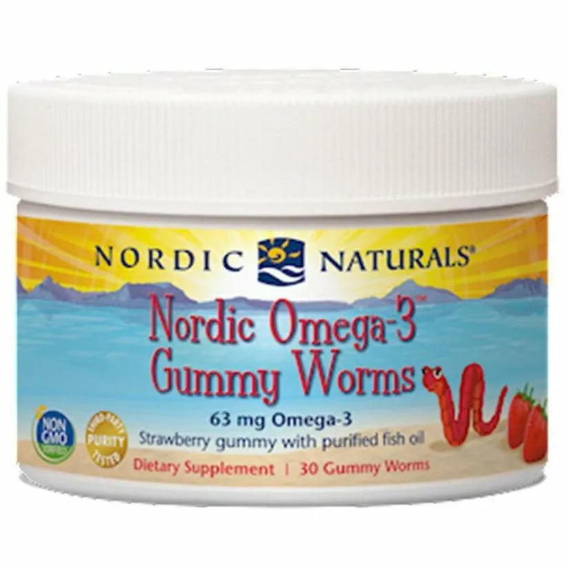 Omega-3 Worms 30 worms by Nordic Naturals