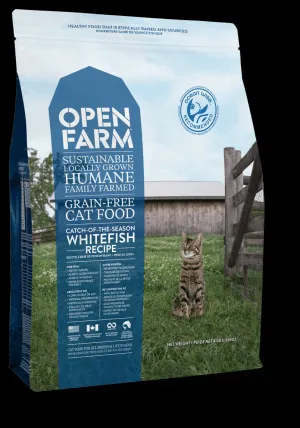 Open Farm Catch-of-the-Season Whitefish Recipe Grain-Free Dry Cat Food 8lb