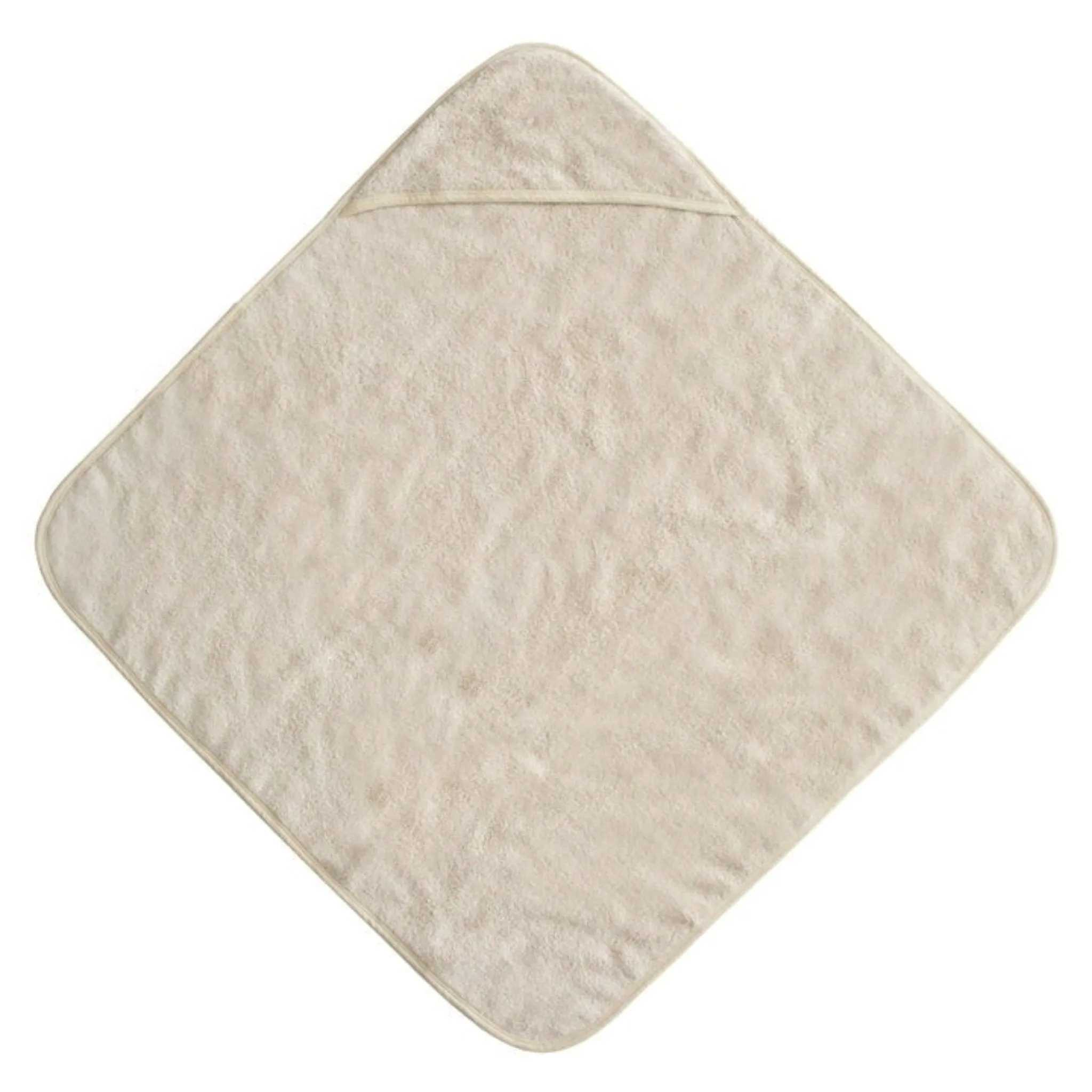 Organic Cotton Baby Hooded Towel - Fog