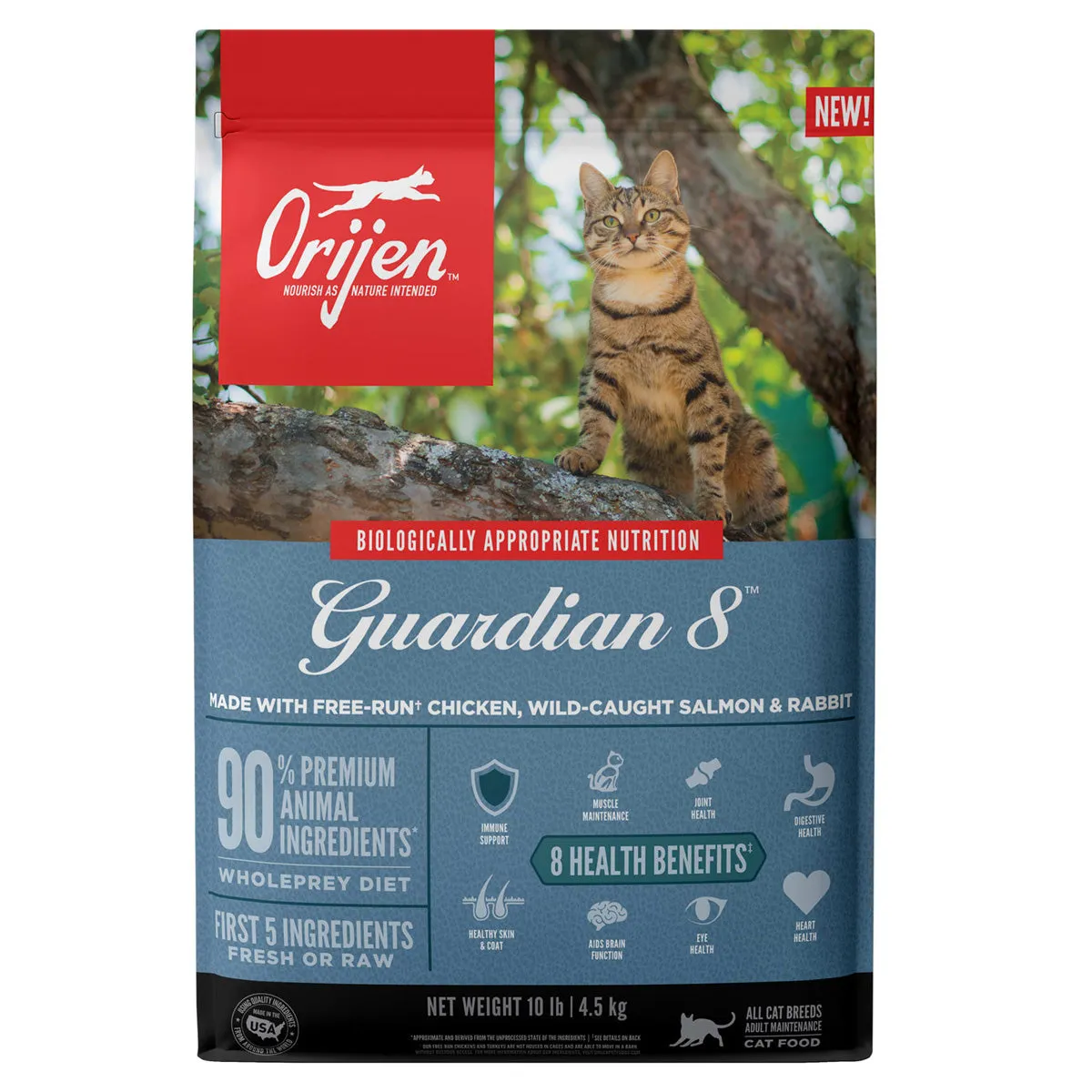 Orijen Grain Free Guardian 8 Dry Cat Food 10lb