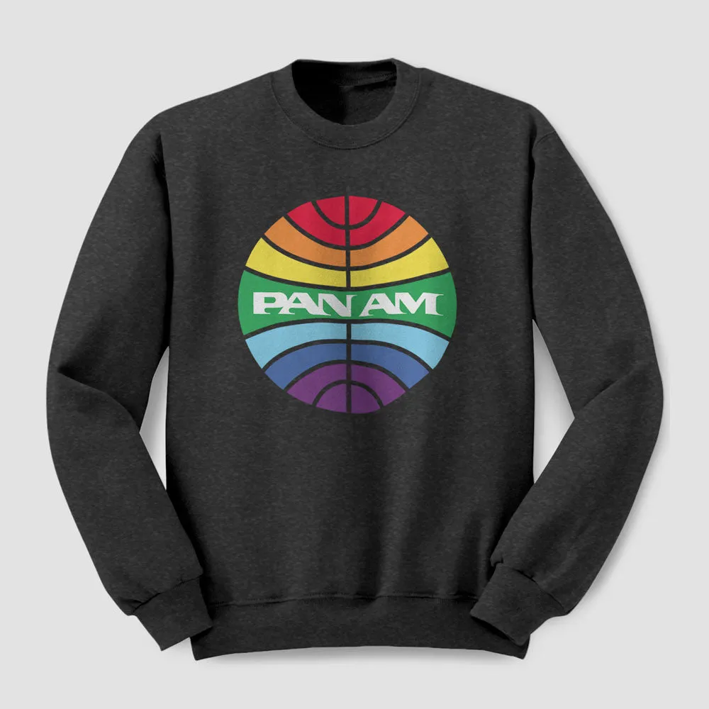 Pan Am Logo Rainbow - Sweatshirt