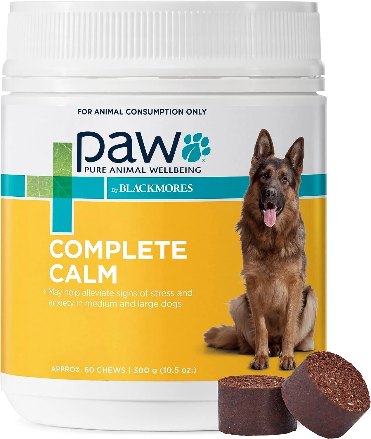 PAW By Blackmores Dog Supplement Complete Calm Chews 300g