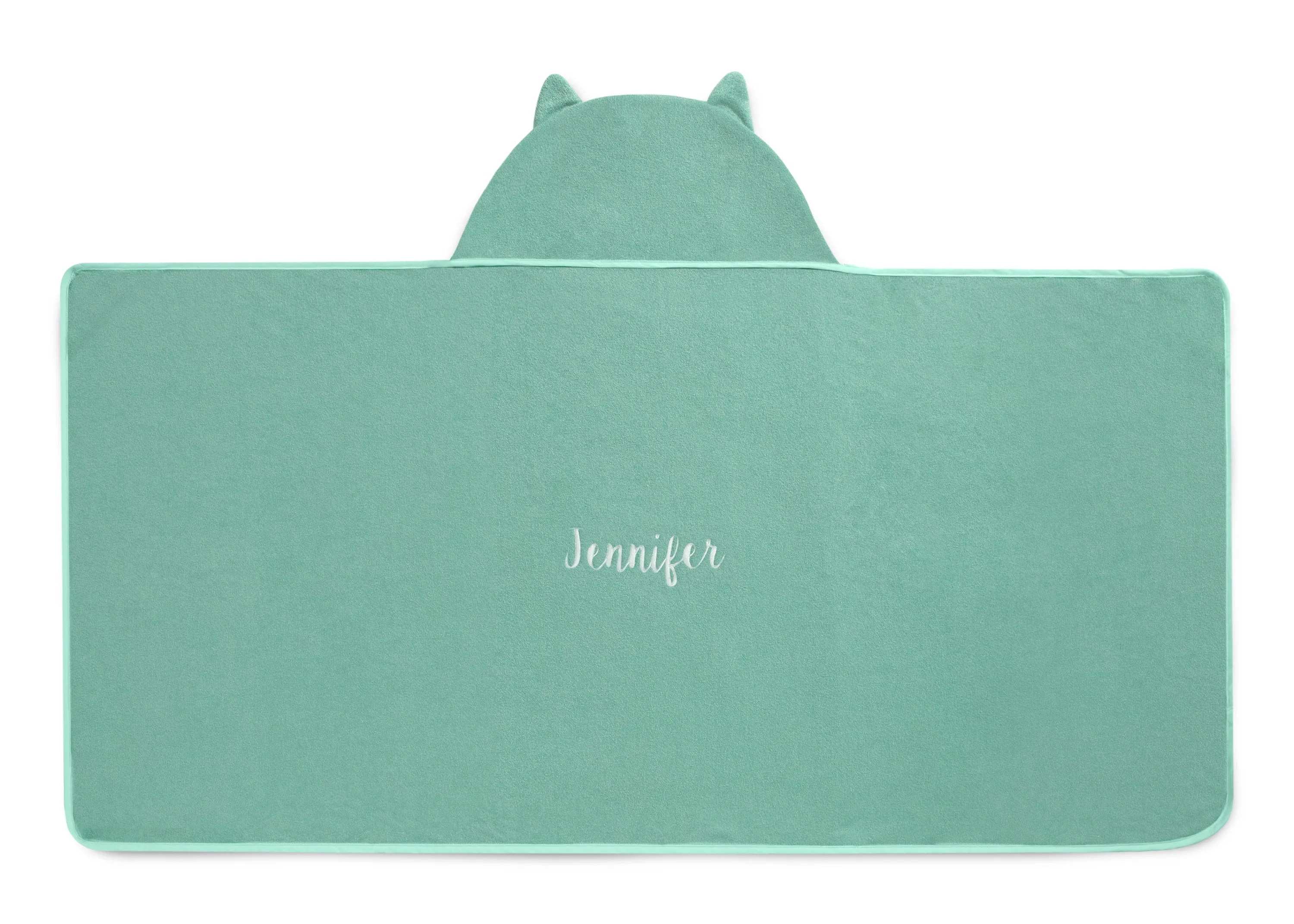 Personalized Kids Hooded Bath Towel with Pockets