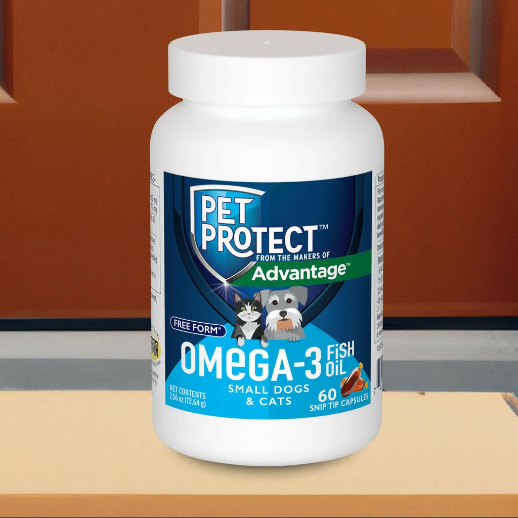 Pet Protect Omega-3 Snip Tips for Medium & Large Dogs